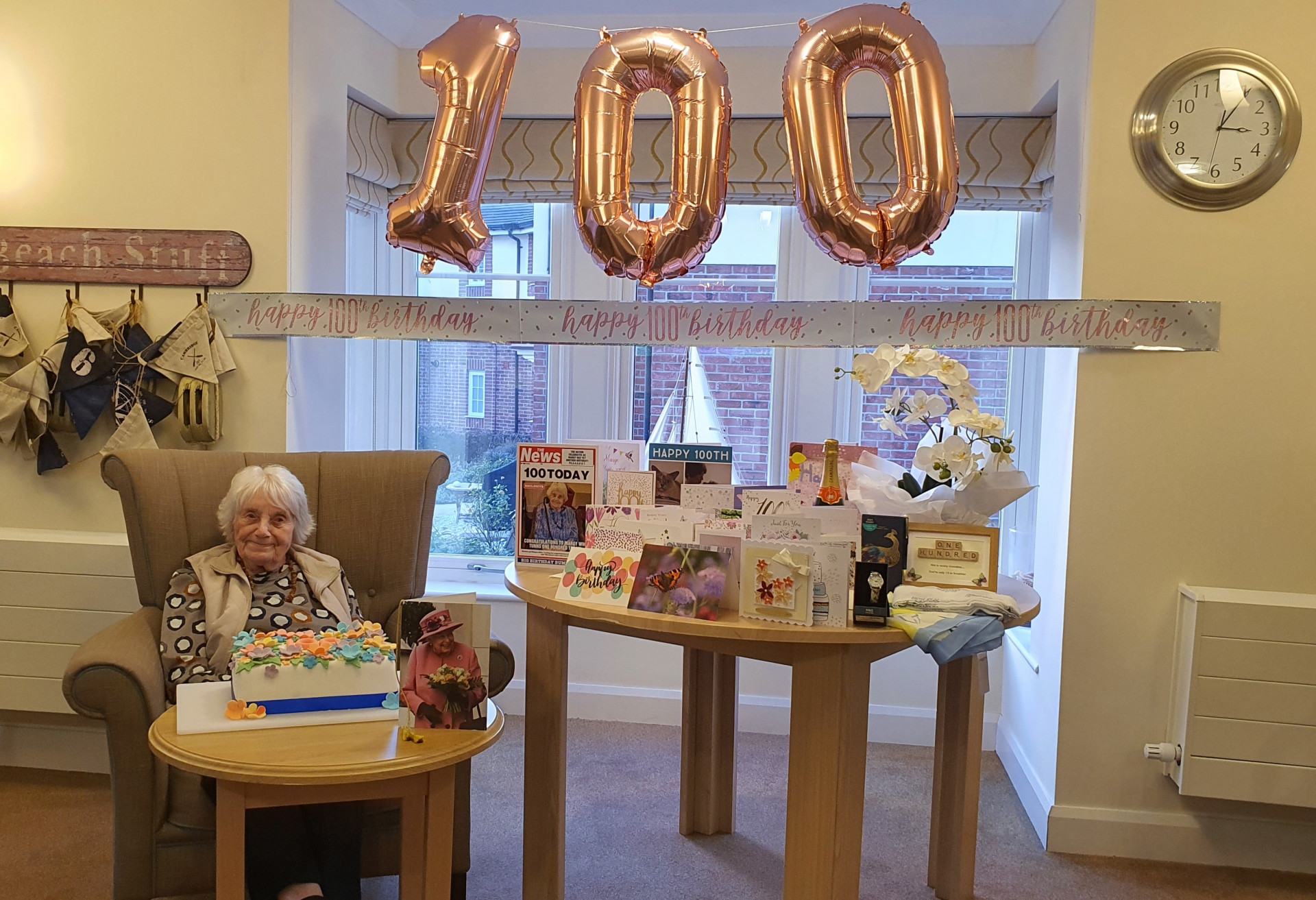 Scrabble-loving Halstead care home resident scores 100 across the board